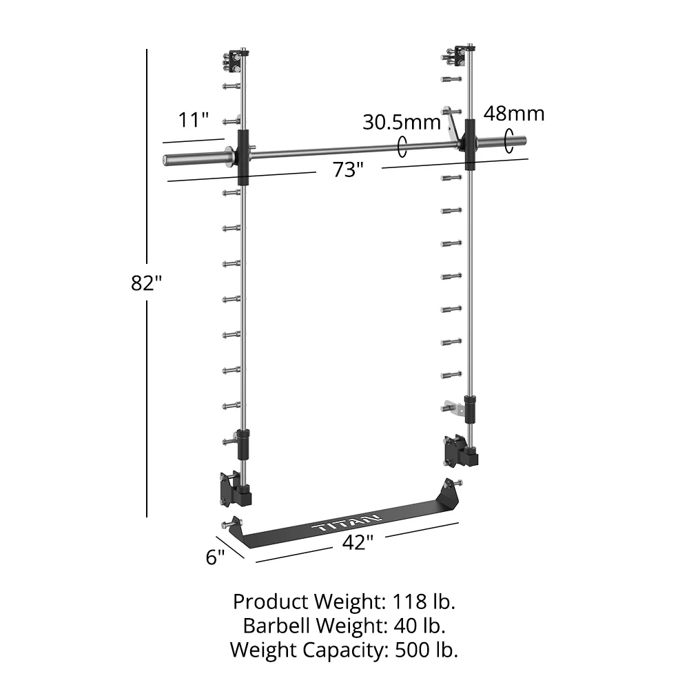 T-3 Series Smith Machine Power Rack Attachment - Image 26