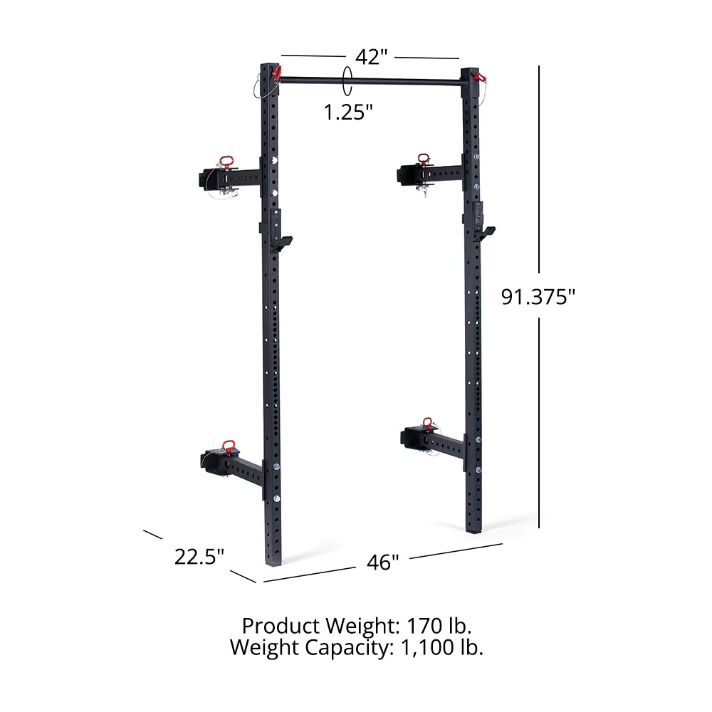 T-3 Series Folding Power Rack - Image 20