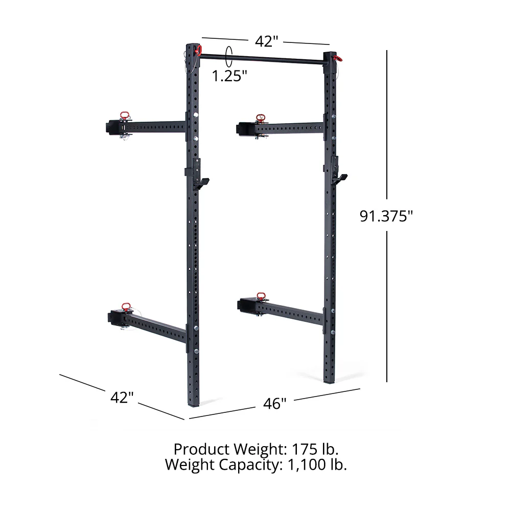 T-3 Series Folding Power Rack - Image 40