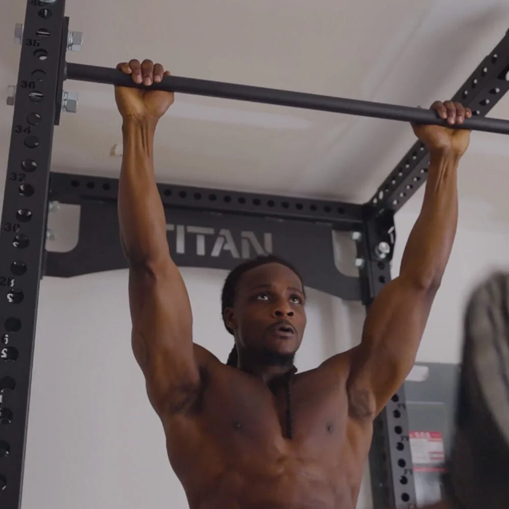 TITAN Series 1.25" Single Pull-Up Bar - Image 2