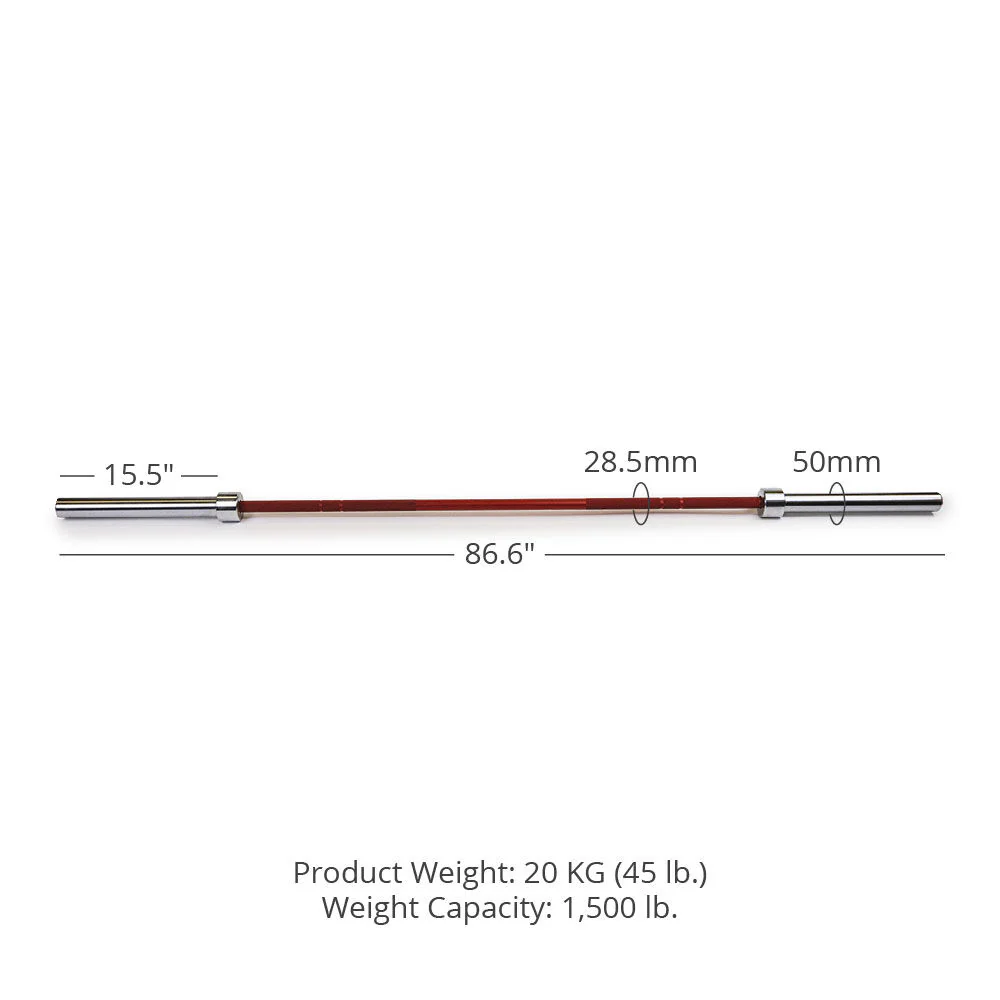 TITAN Series Cerakote Olympic Barbell - Image 25
