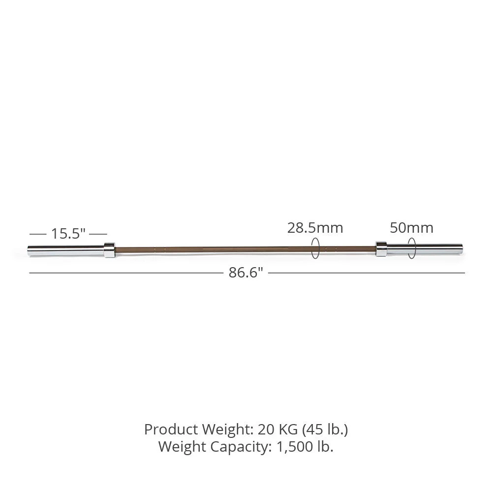 TITAN Series Cerakote Olympic Barbell - Image 32