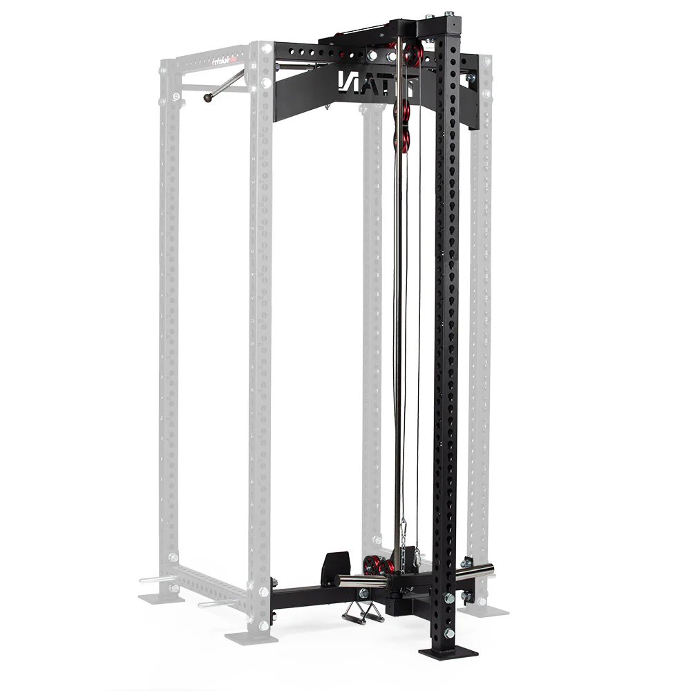 TITAN Series Lat Tower Power Rack Attachment - Image 25