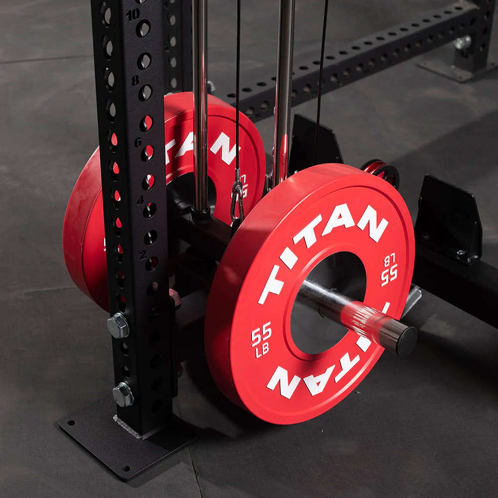 TITAN Series Lat Tower Power Rack Attachment - Image 32