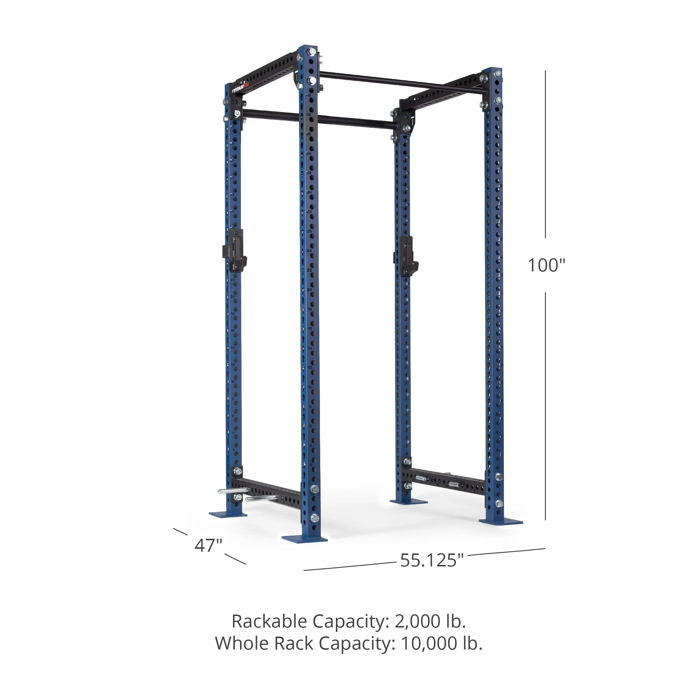 TITAN Series Power Rack 100" 36" - Image 10