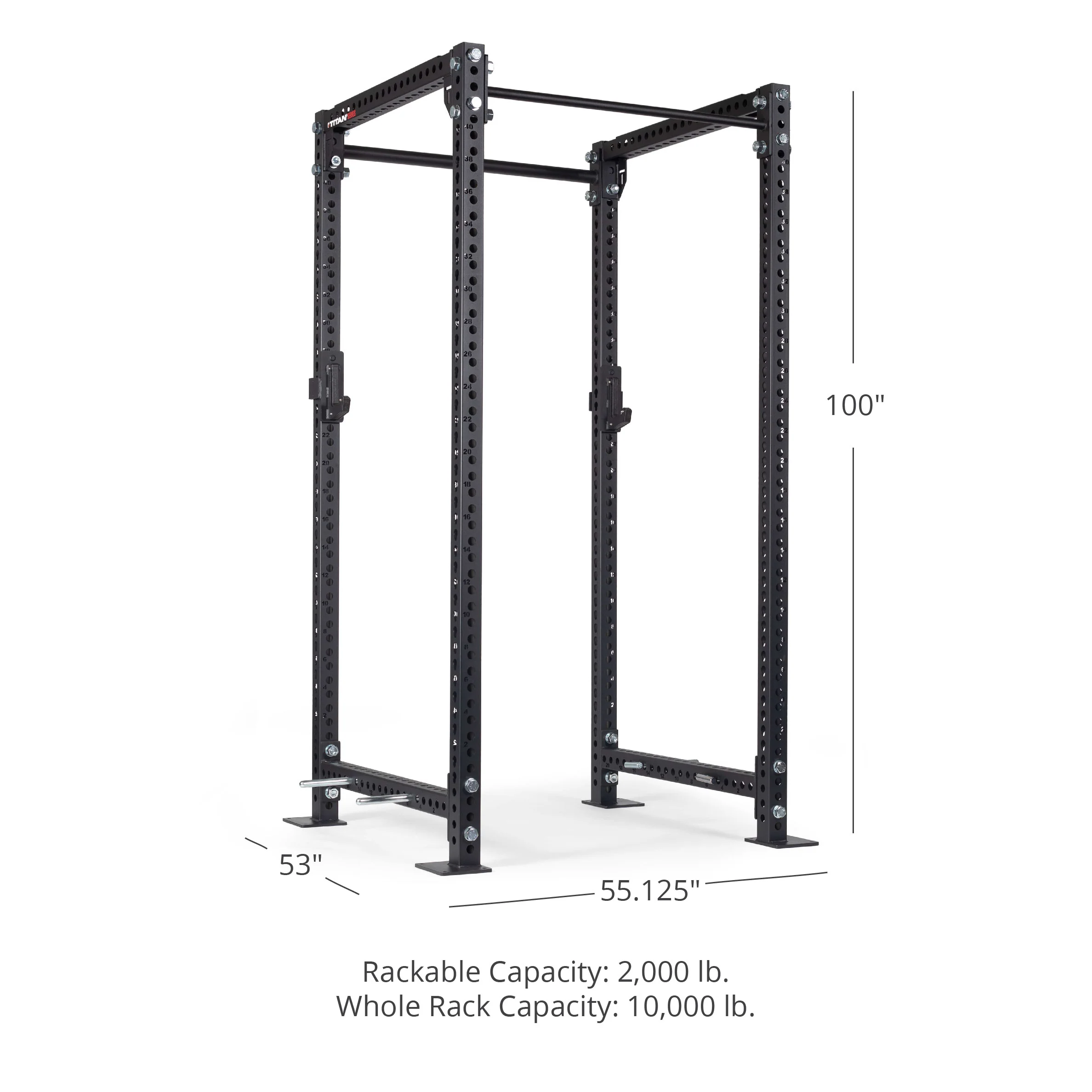 TITAN Series Power Rack 100" 36" - Image 108