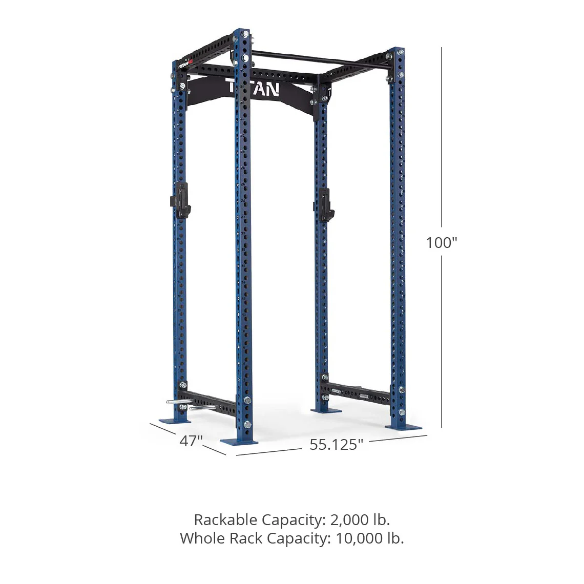 TITAN Series Power Rack 100" 36" - Image 114