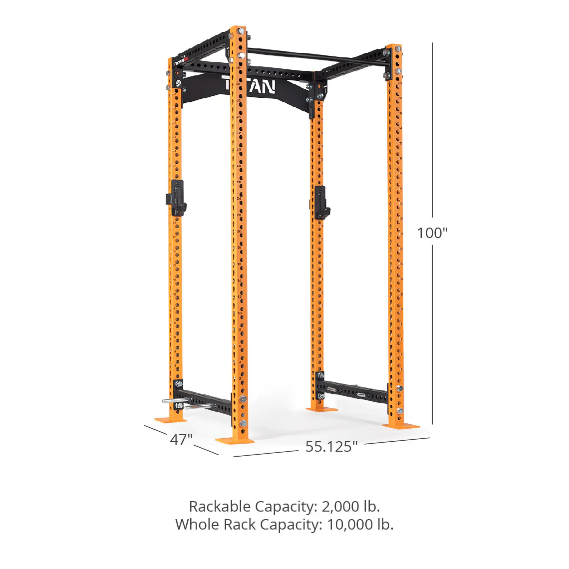 TITAN Series Power Rack 100" 36" - Image 158