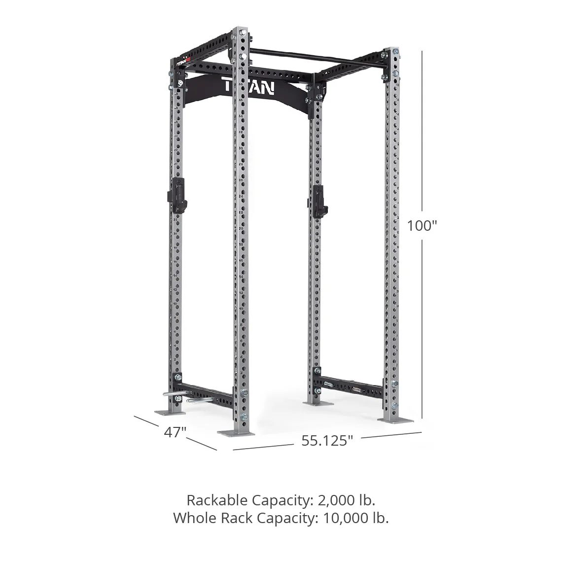 TITAN Series Power Rack 100" 36" - Image 172
