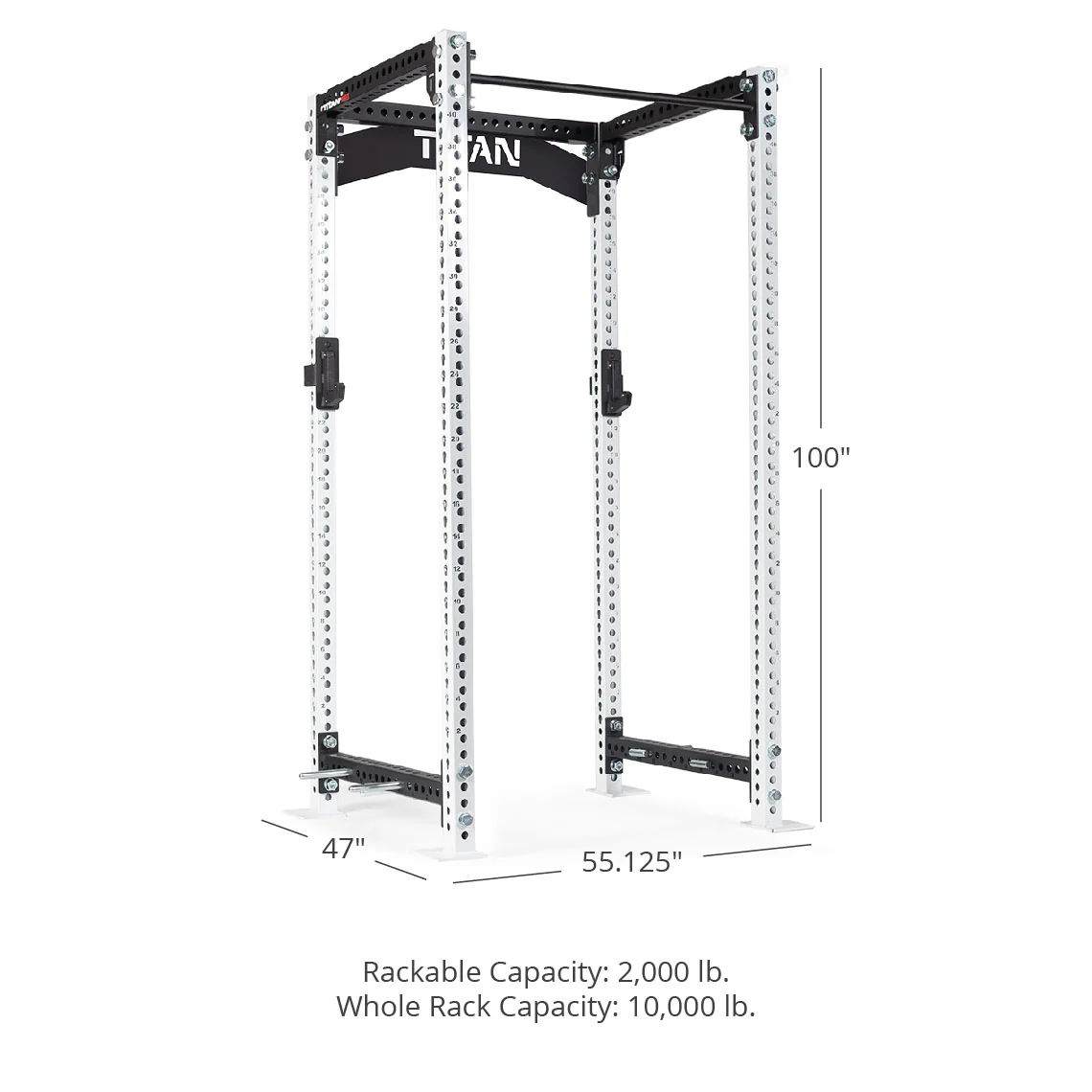 TITAN Series Power Rack 100" 36" - Image 221