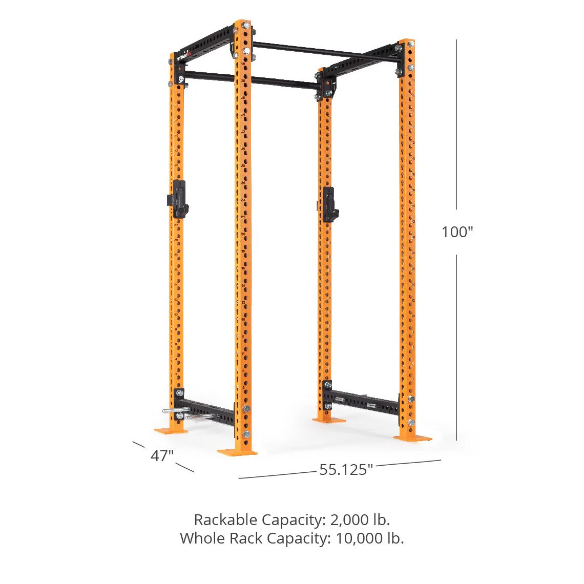 TITAN Series Power Rack 100" 36" - Image 48