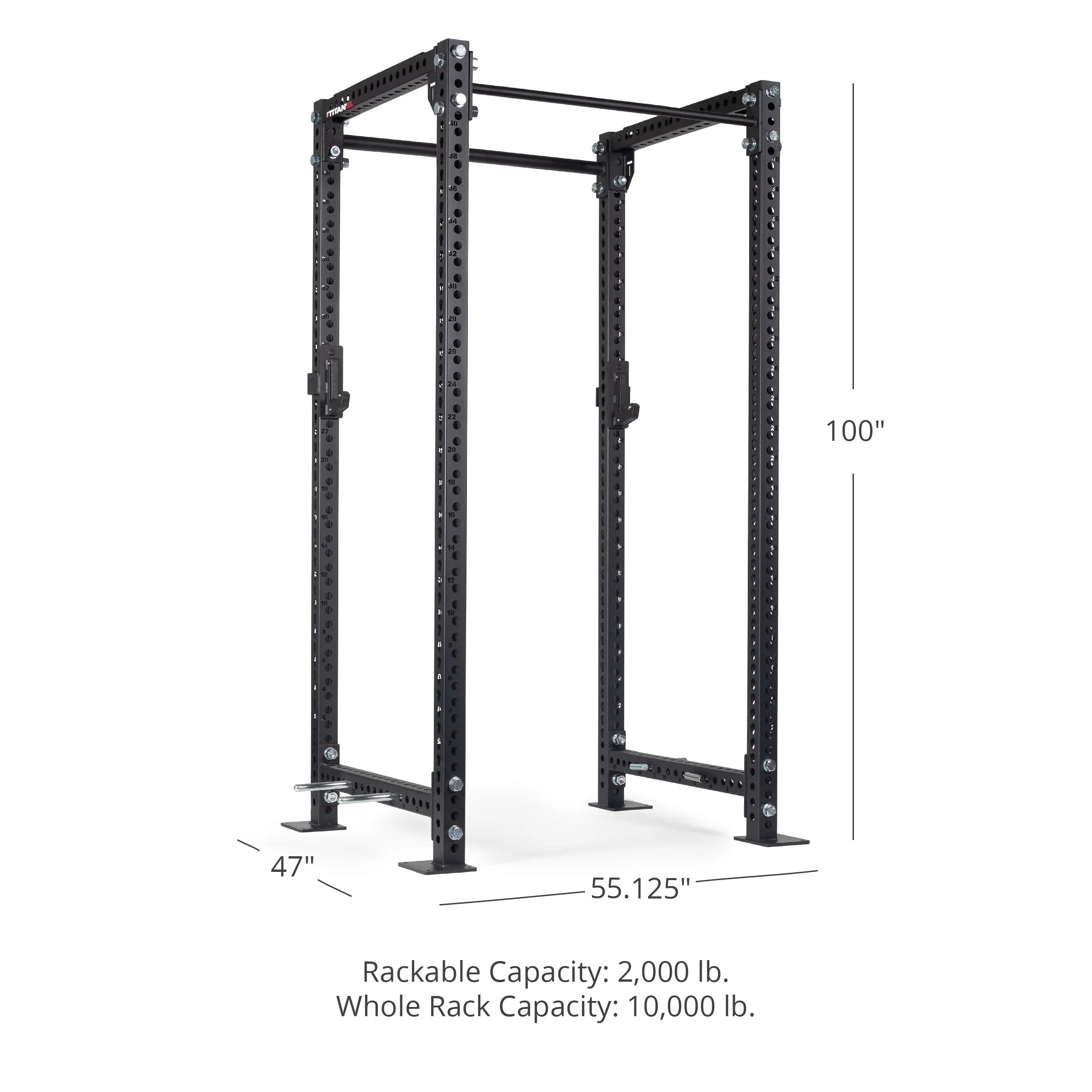 TITAN Series Power Rack 100" 36" - Image 5