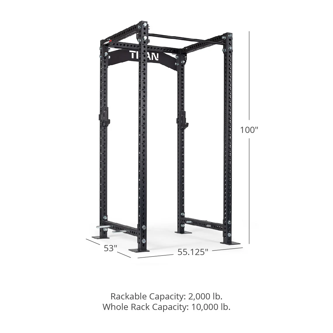 TITAN Series Power Rack 100" 42" - Image 109