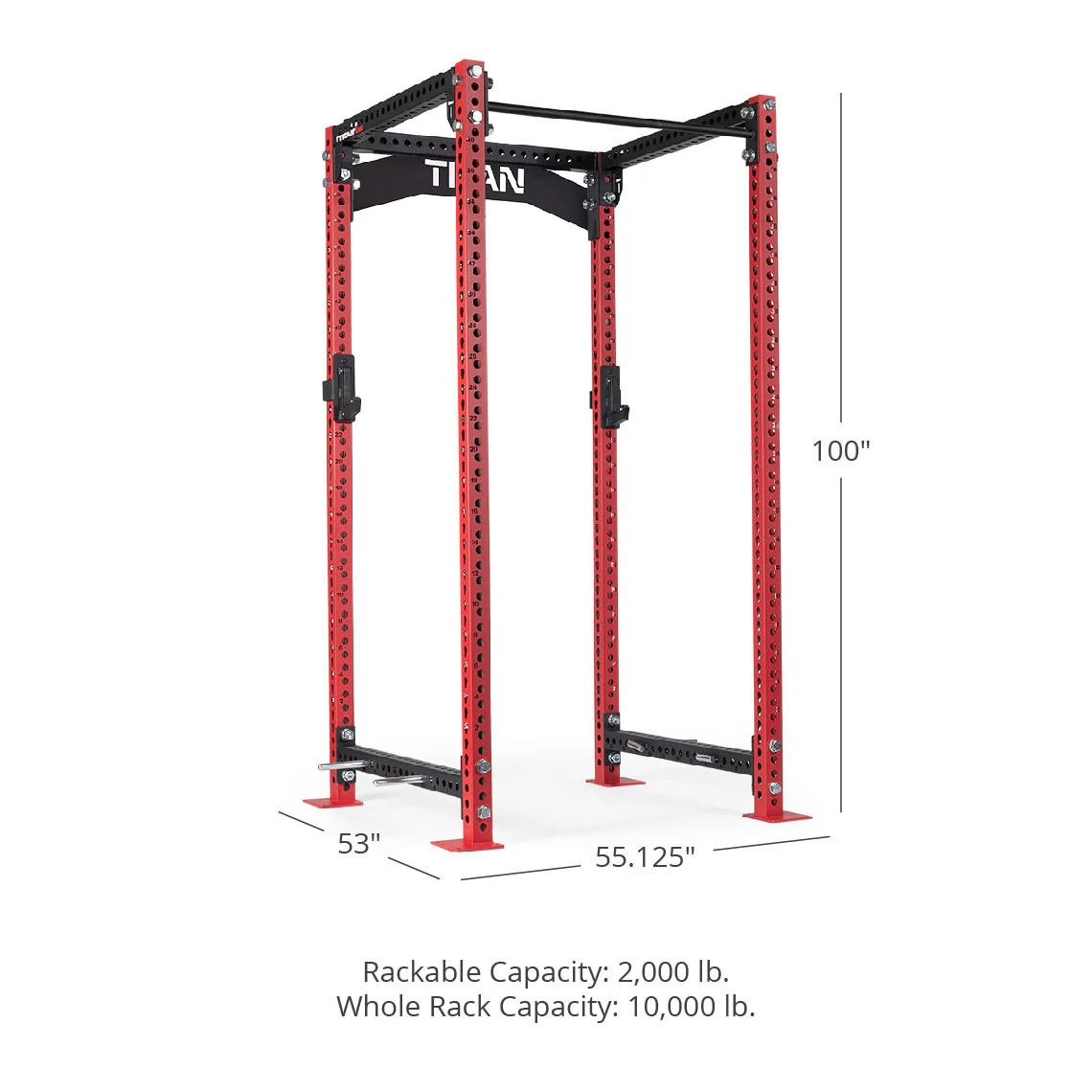 TITAN Series Power Rack 100" 42" - Image 209