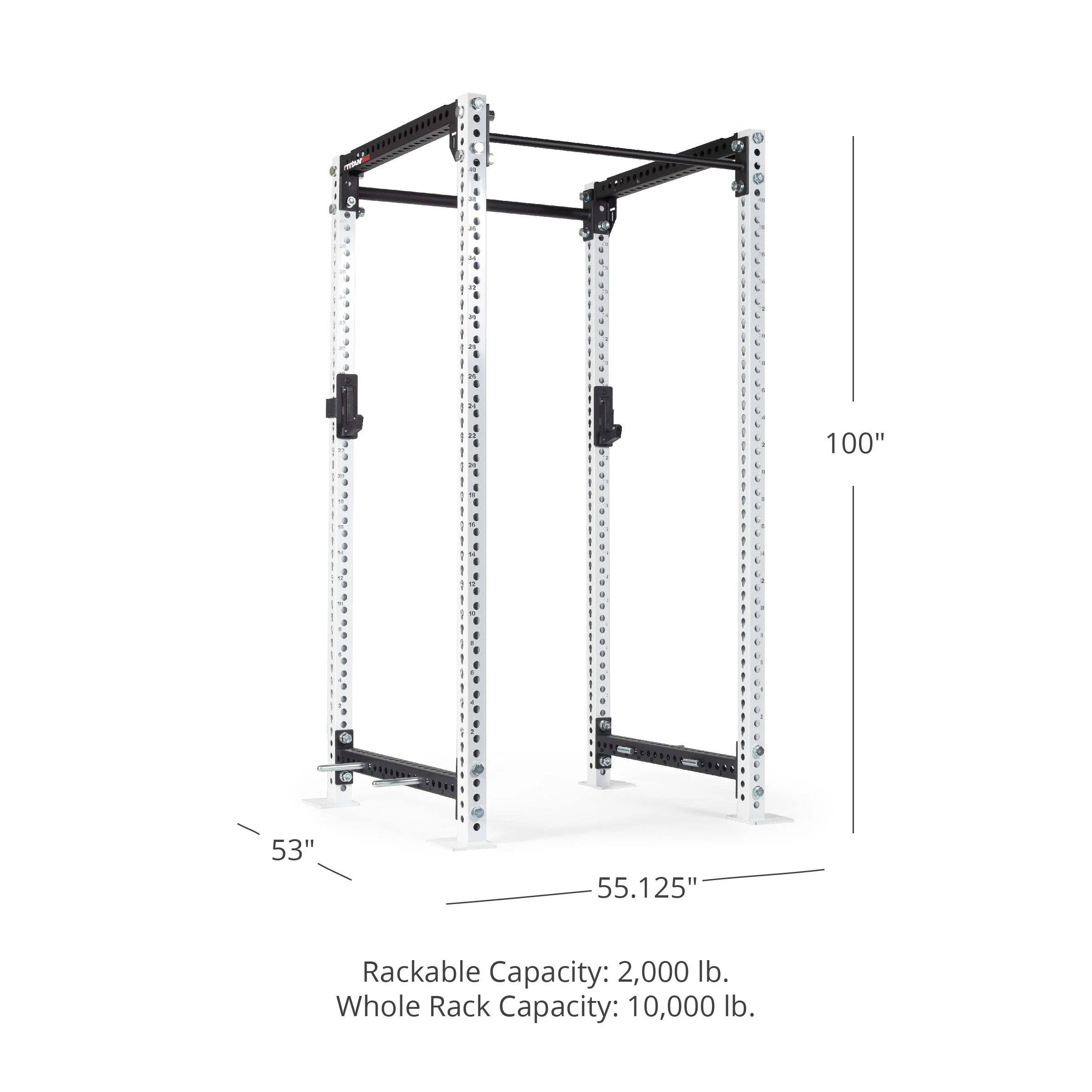 TITAN Series Power Rack 100" 42" - Image 31