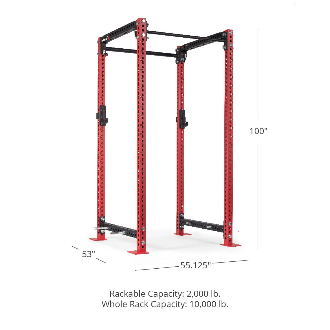 TITAN Series Power Rack 100" 42" - Image 55