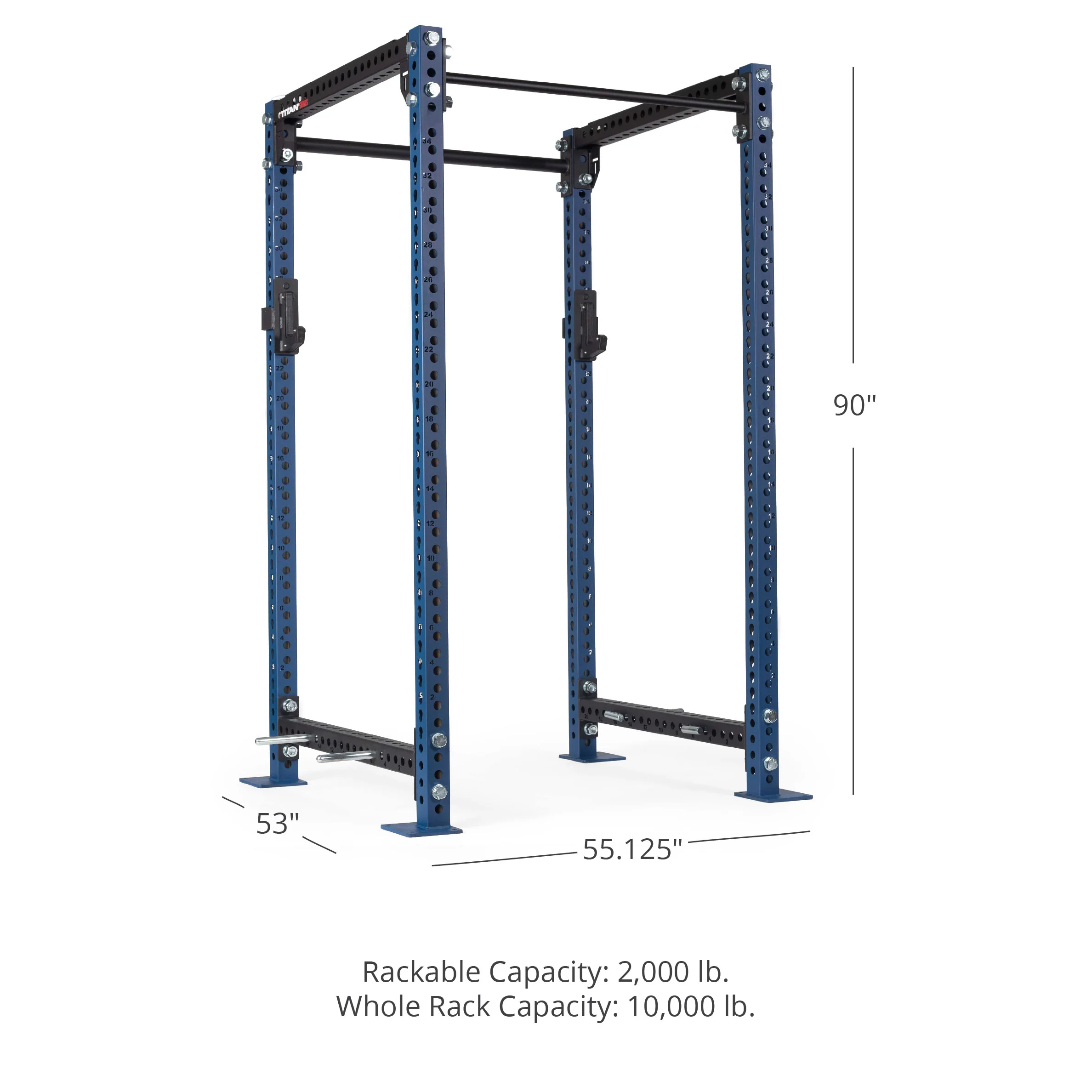 TITAN Series Power Rack 90" 42" - Image 10