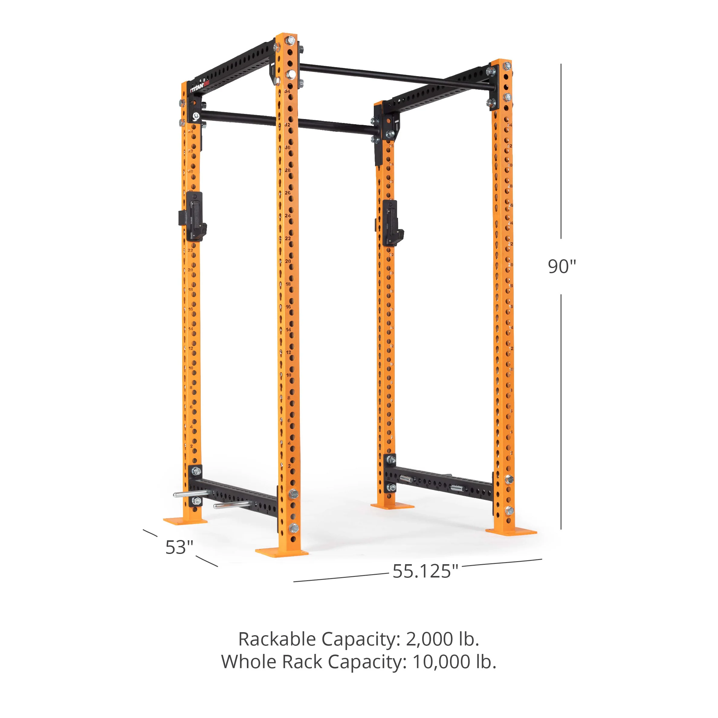 TITAN Series Power Rack 90" 42" - Image 15