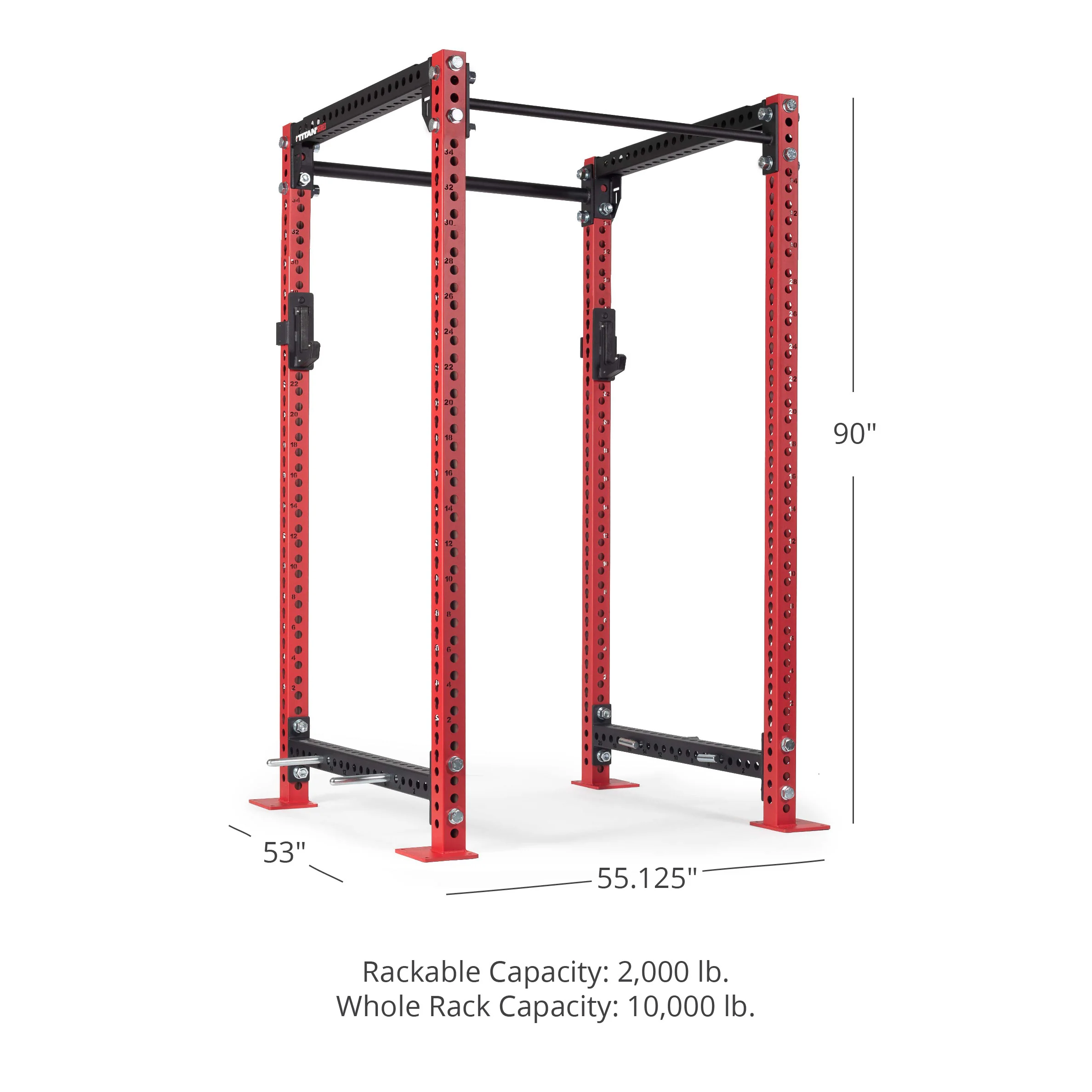 TITAN Series Power Rack 90" 42" - Image 20