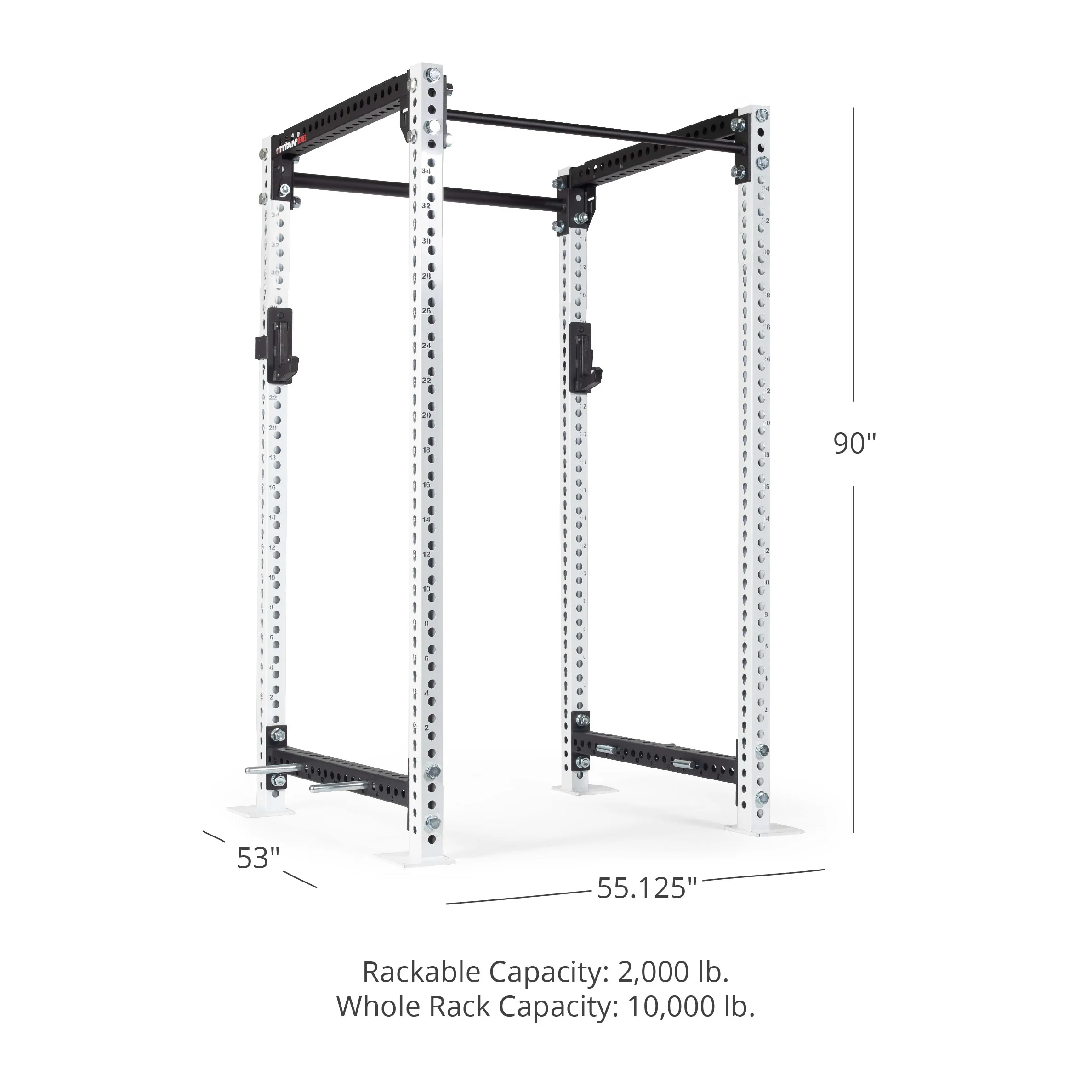 TITAN Series Power Rack 90" 42" - Image 30