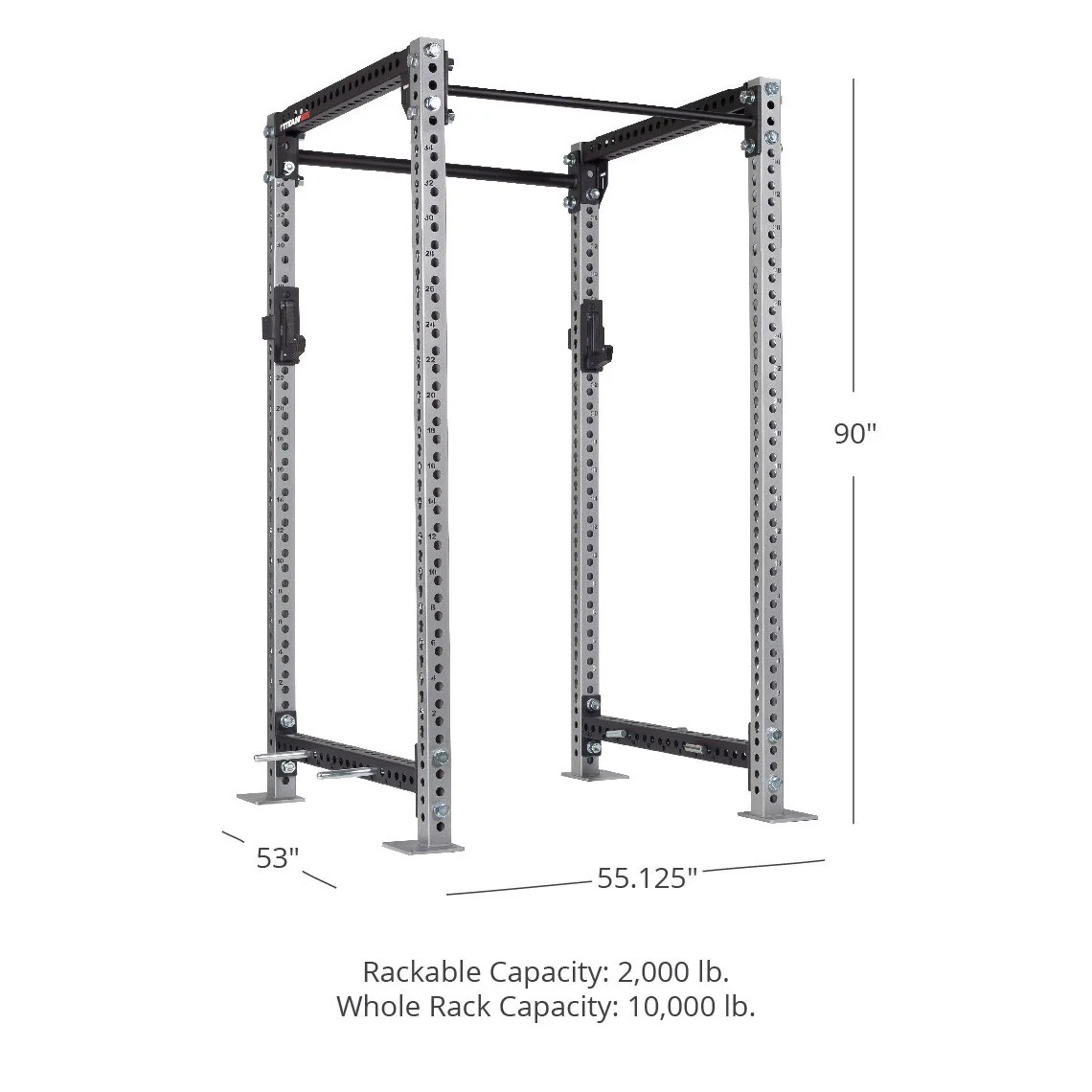 TITAN Series Power Rack 90" 42" - Image 60