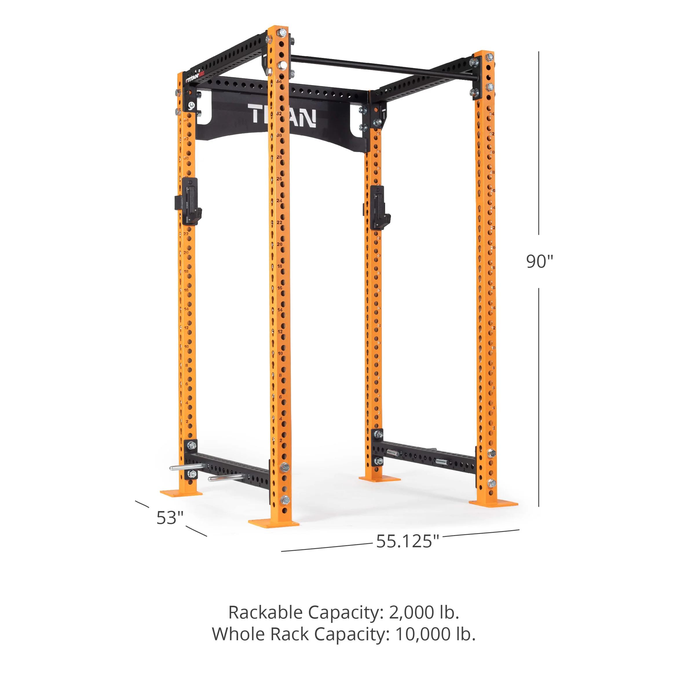 TITAN Series Power Rack 90" 42" - Image 84