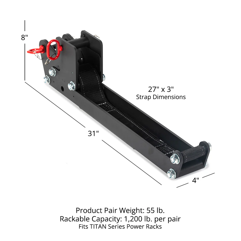 TITAN Series Safety Strap Spotter Arms - Image 12
