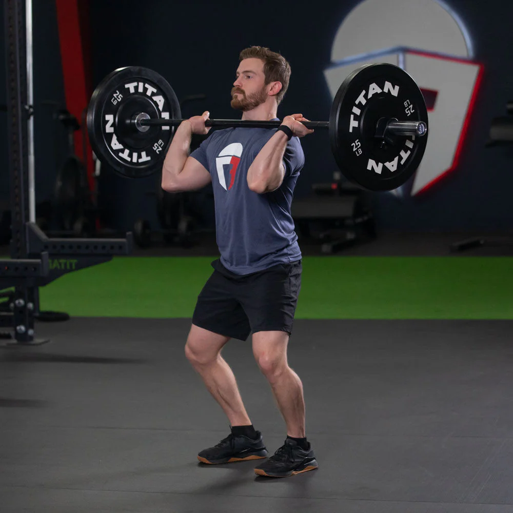 TITAN Series Shorty Olympic Barbell - Image 3