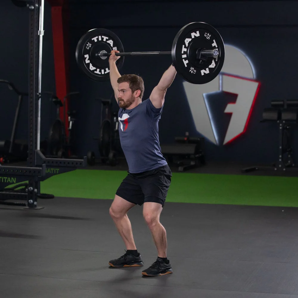 TITAN Series Shorty Olympic Barbell - Image 4