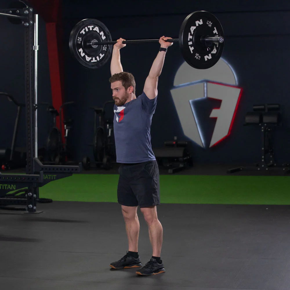 TITAN Series Shorty Olympic Barbell - Image 5