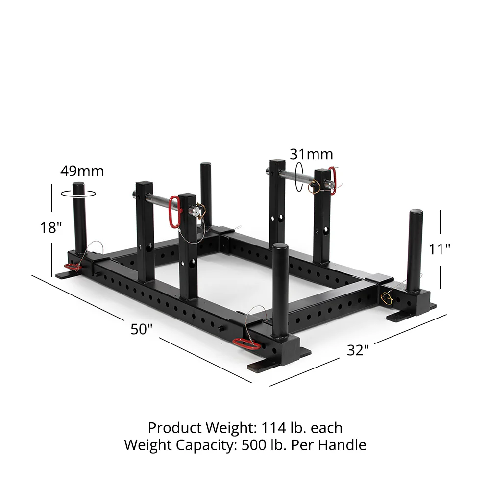 Upright Farmers Walk Handles - Image 12