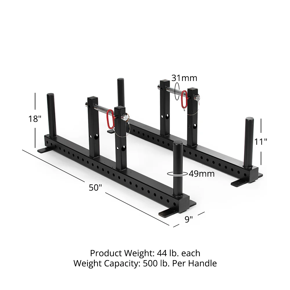 Upright Farmers Walk Handles - Image 7