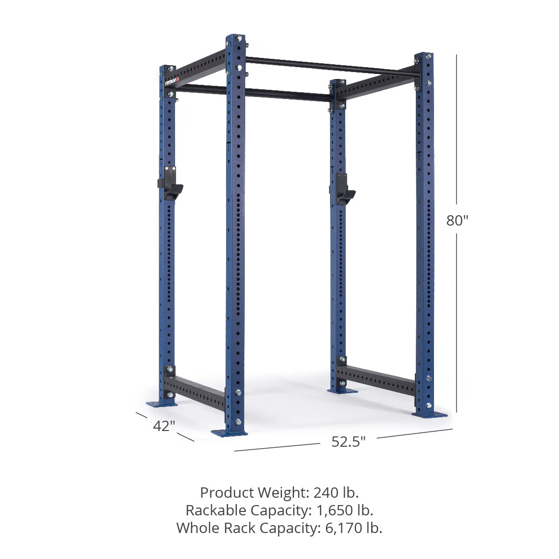 X-3 Series Bolt Down Power Rack 80" 36" - Image 14