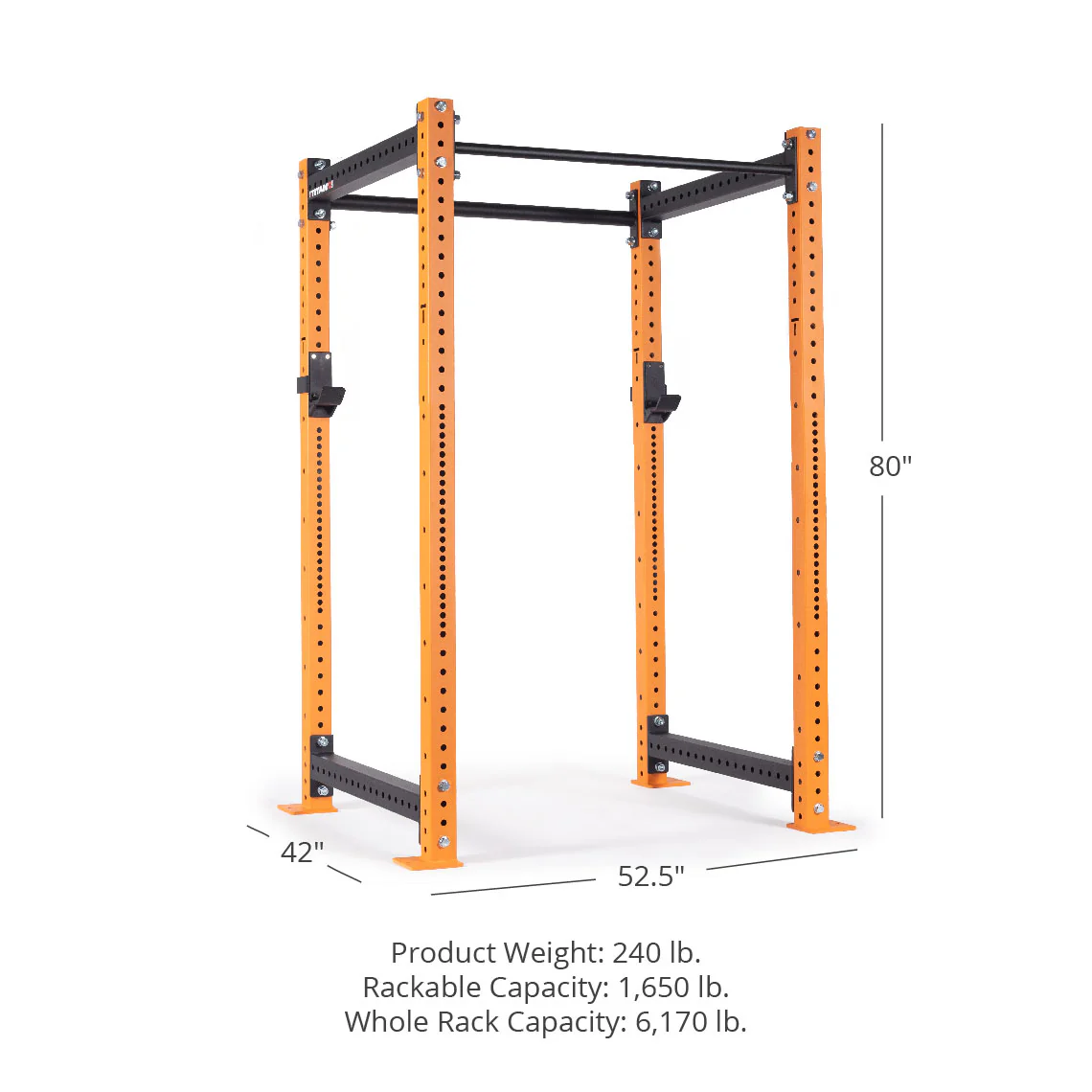 X-3 Series Bolt Down Power Rack 80" 36" - Image 21