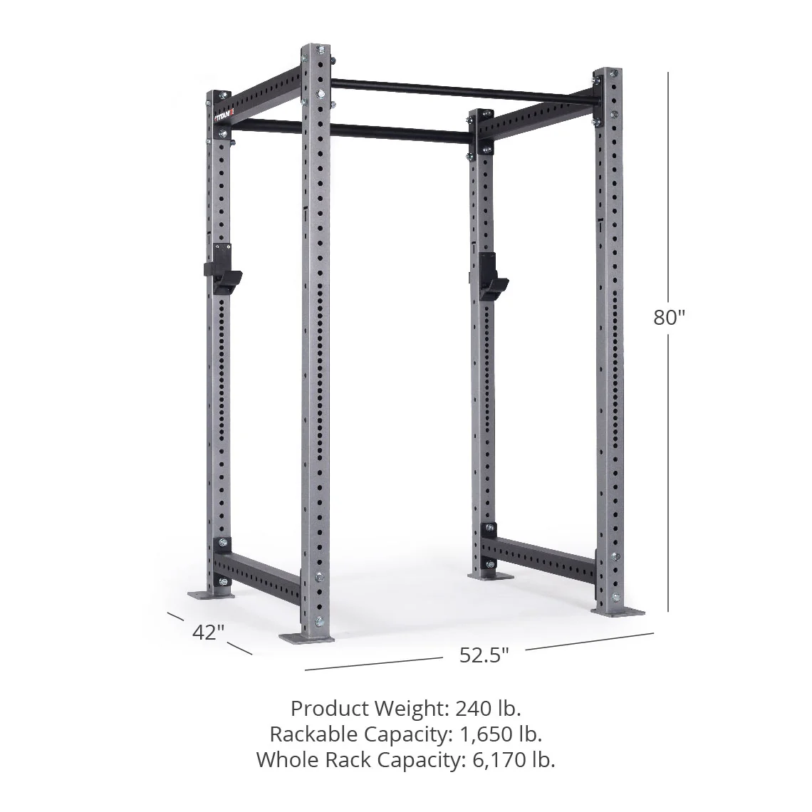 X-3 Series Bolt Down Power Rack 80" 36" - Image 35
