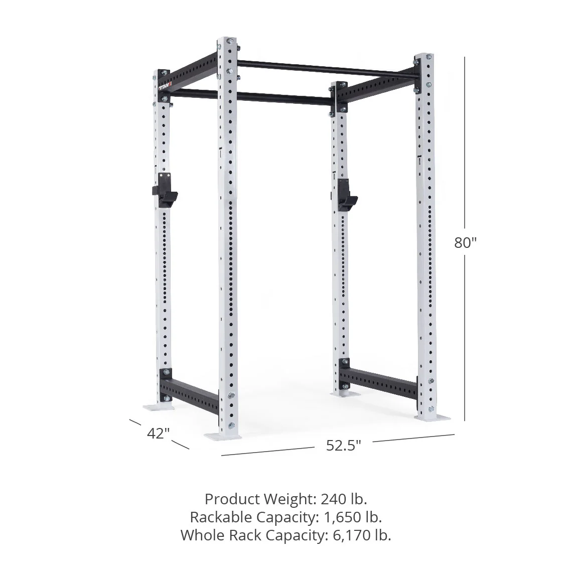 X-3 Series Bolt Down Power Rack 80" 36" - Image 42