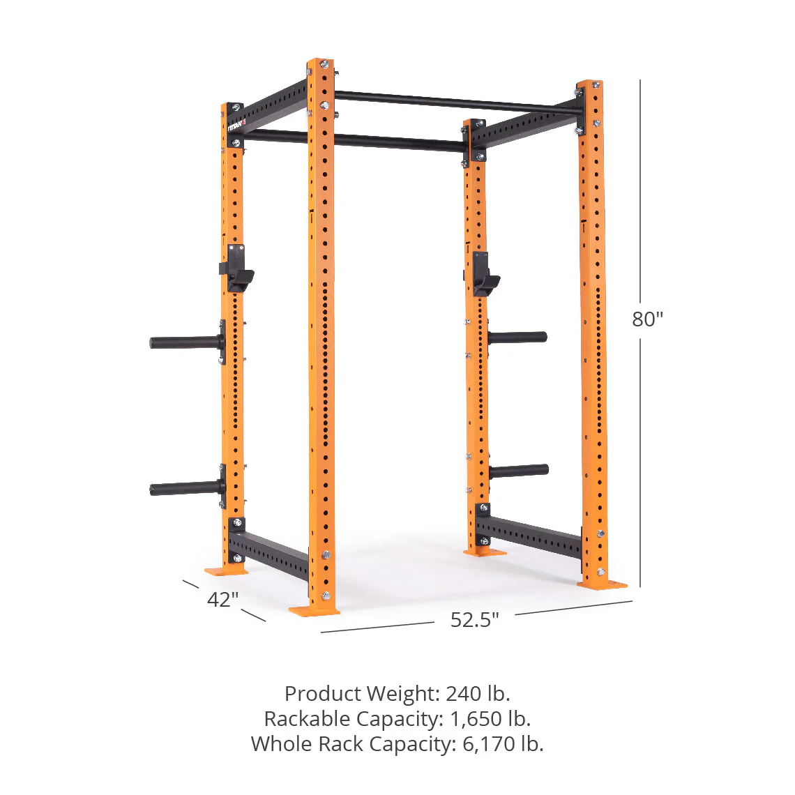 X-3 Series Bolt Down Power Rack 80" 36" - Image 66