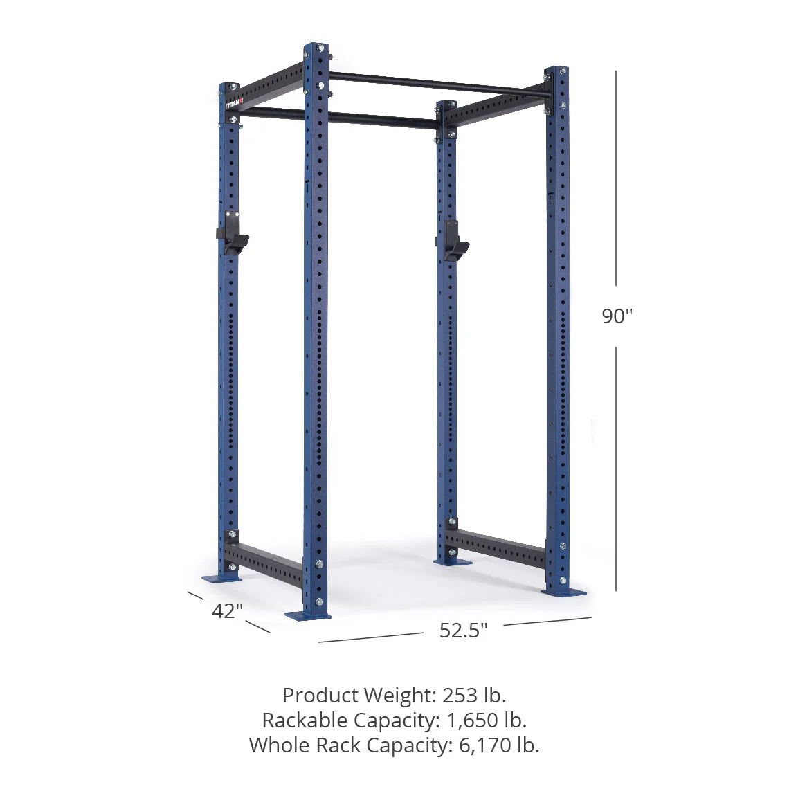 X-3 Series Bolt Down Power Rack 90" 36" - Image 14