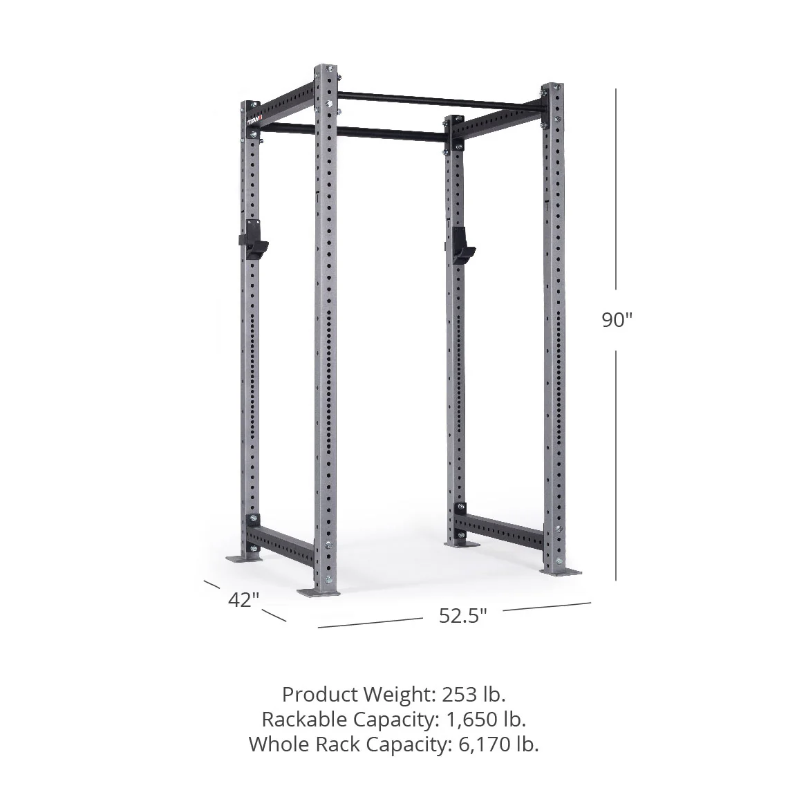 X-3 Series Bolt Down Power Rack 90" 36" - Image 35