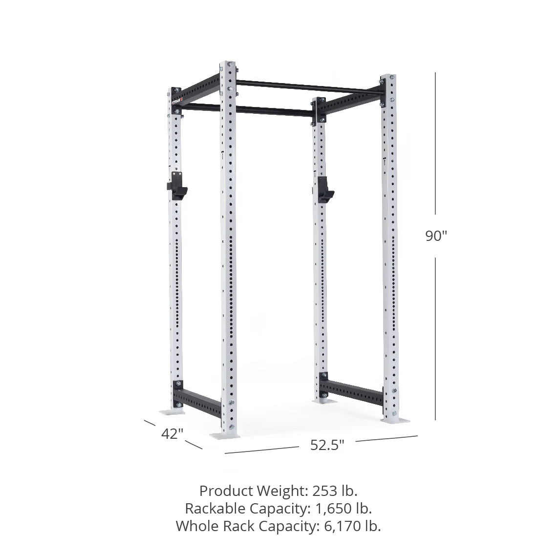 X-3 Series Bolt Down Power Rack 90" 36" - Image 42
