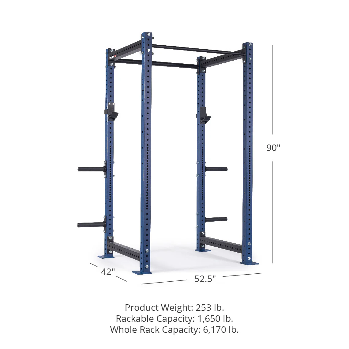 X-3 Series Bolt Down Power Rack 90" 36" - Image 58