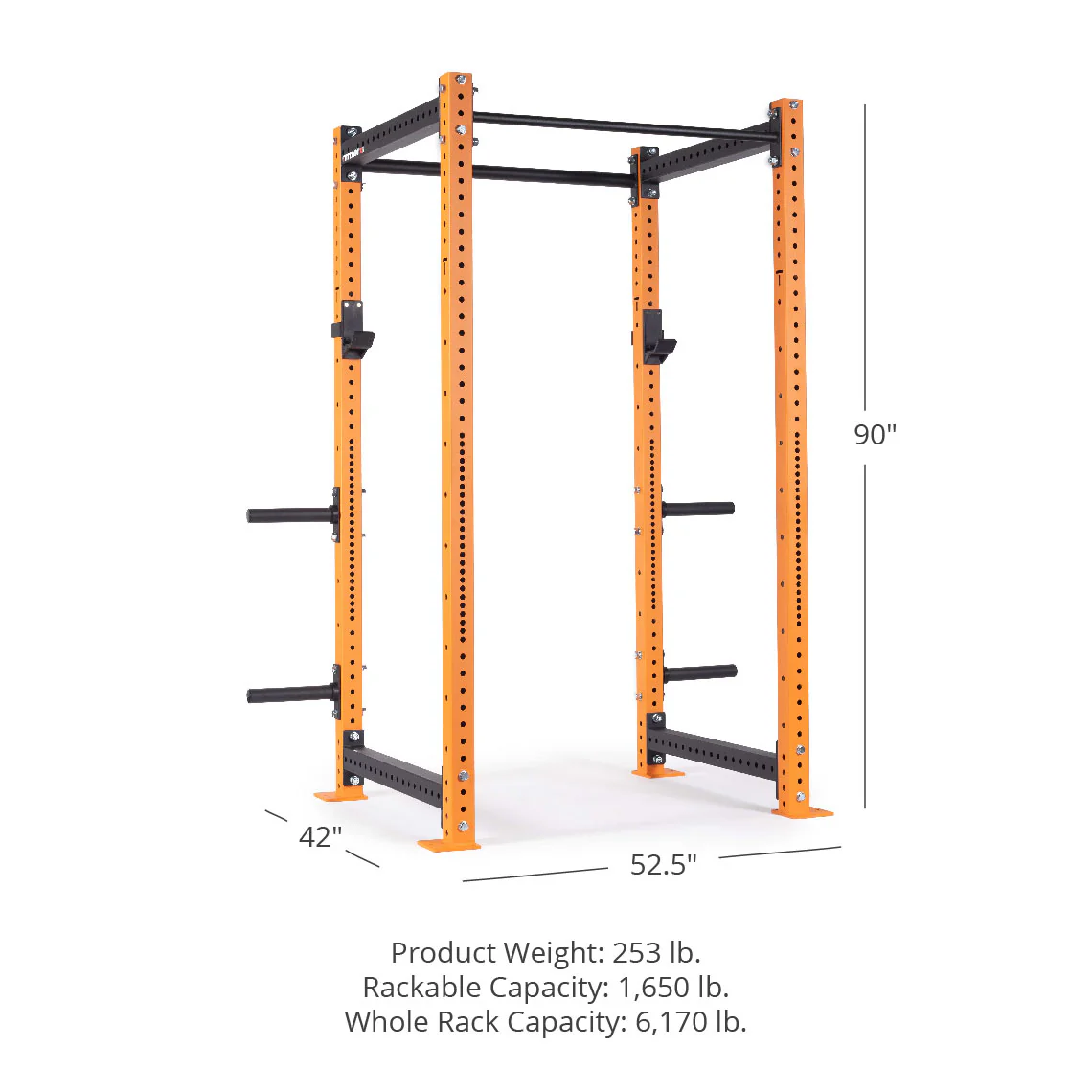 X-3 Series Bolt Down Power Rack 90" 36" - Image 66