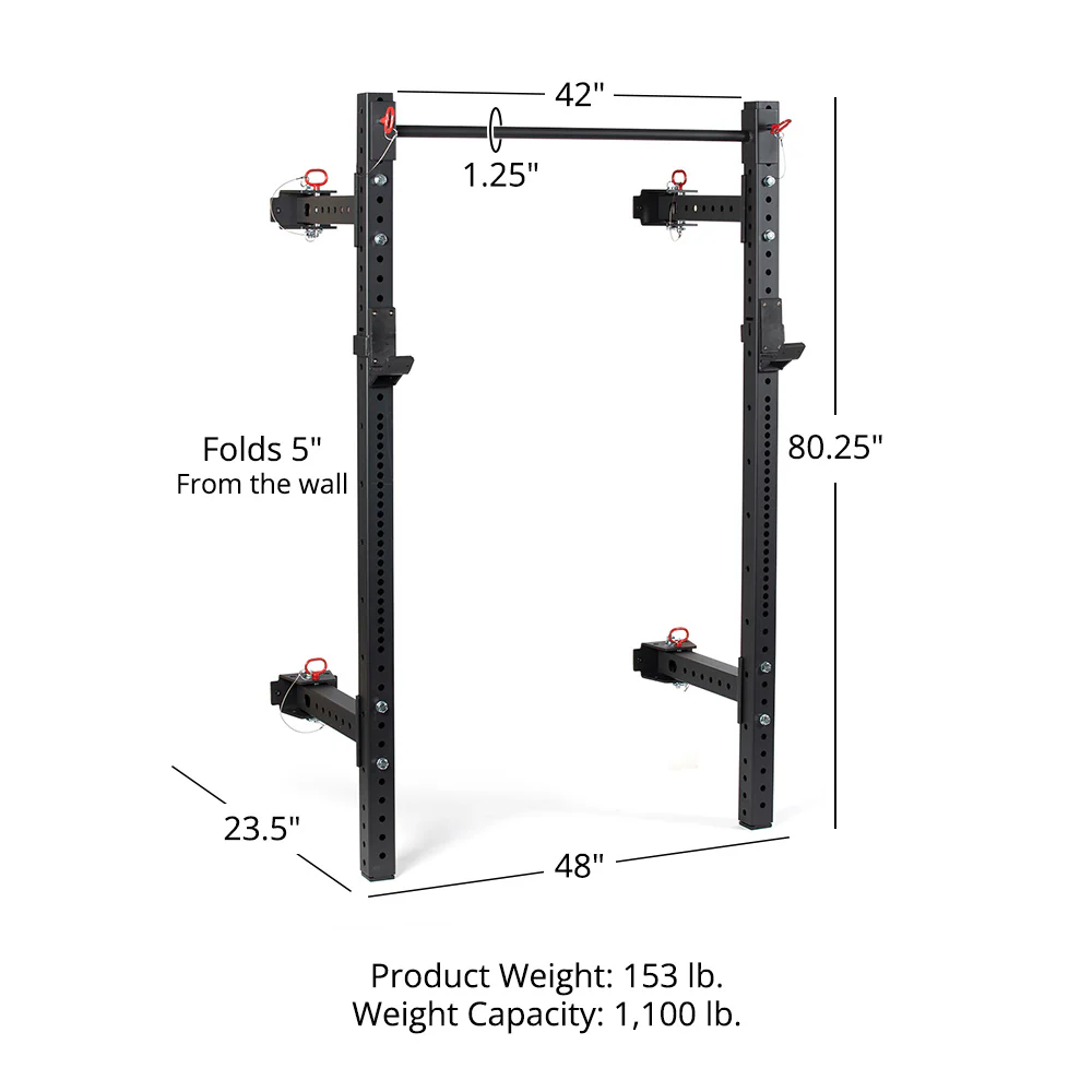 X-3 Series Folding Power Rack - Image 10
