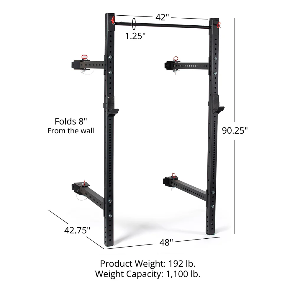 X-3 Series Folding Power Rack - Image 40