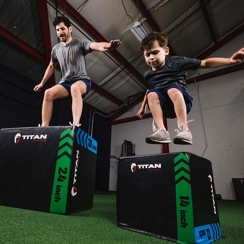 Scratch and Dent, Youth 3-In-1 Heavy Foam Plyo Box – 12" x 14" x 16" - Image 3